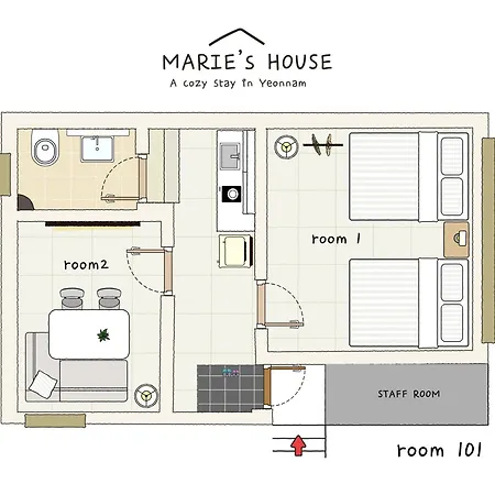 Marie\'S House 101 Hongdae